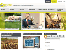 Tablet Screenshot of edugroup.at